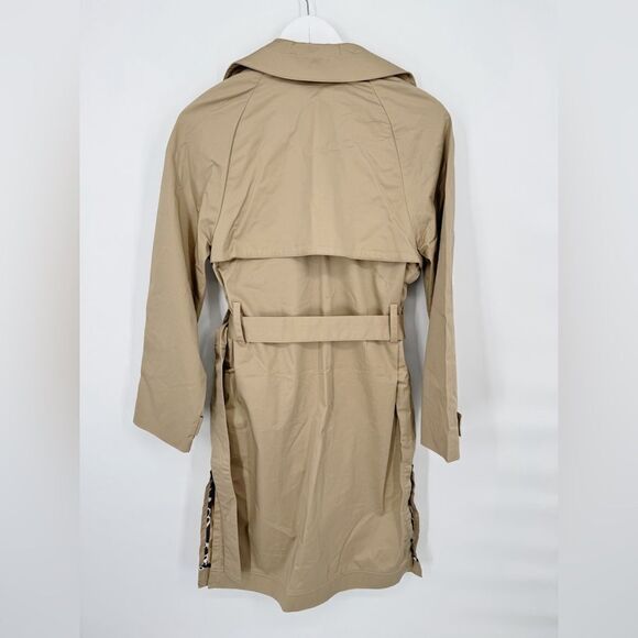 Revolve x LITA by Ciara Belted Trench Coat in Angora NWT Sz XS - Picture 4 of 11